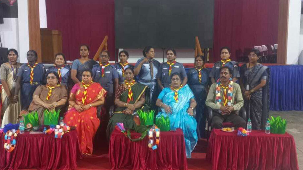 Cubs and Bulbuls Investiture ceremony